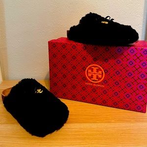 Tory Burch Mammoth Mule slippers